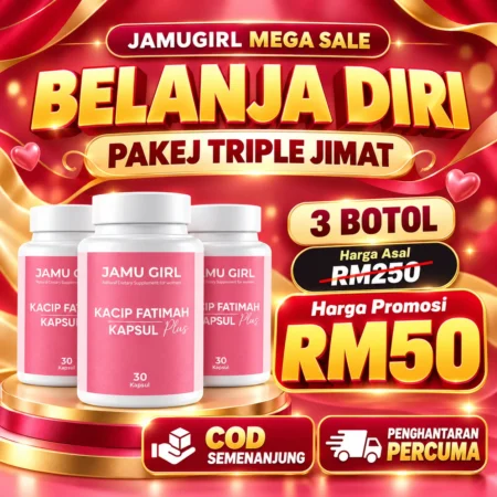 JAMU GIRL 3 BOTOL RM50